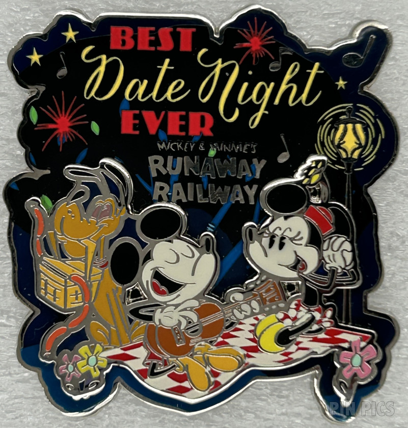 Mickey, Minnie and Pluto - Best Date Night Ever - Runaway Railway