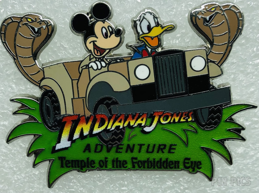 Mickey and Donald - Indian Jones Adventure - Temple of the Forbidden Eye -