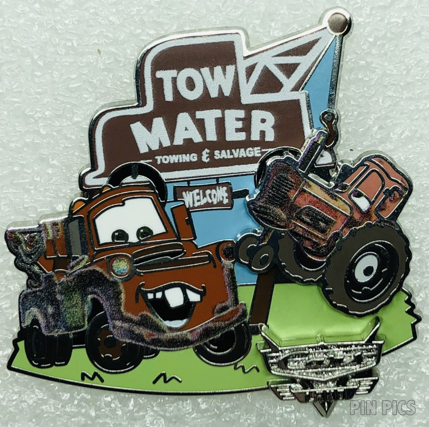 164237 - Tow Mater - Towing and Salvage - Tractor - Mater's Junkyard Jamboree - Cars Land