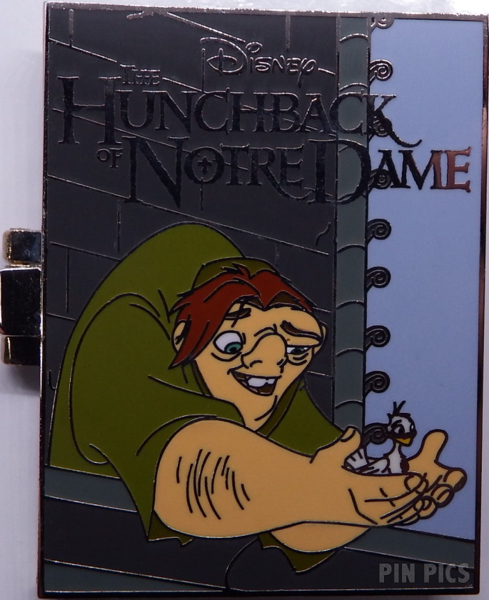 DL - Quasimodo with Bird - Pop-Up Books - Hunchback of Notre Dame
