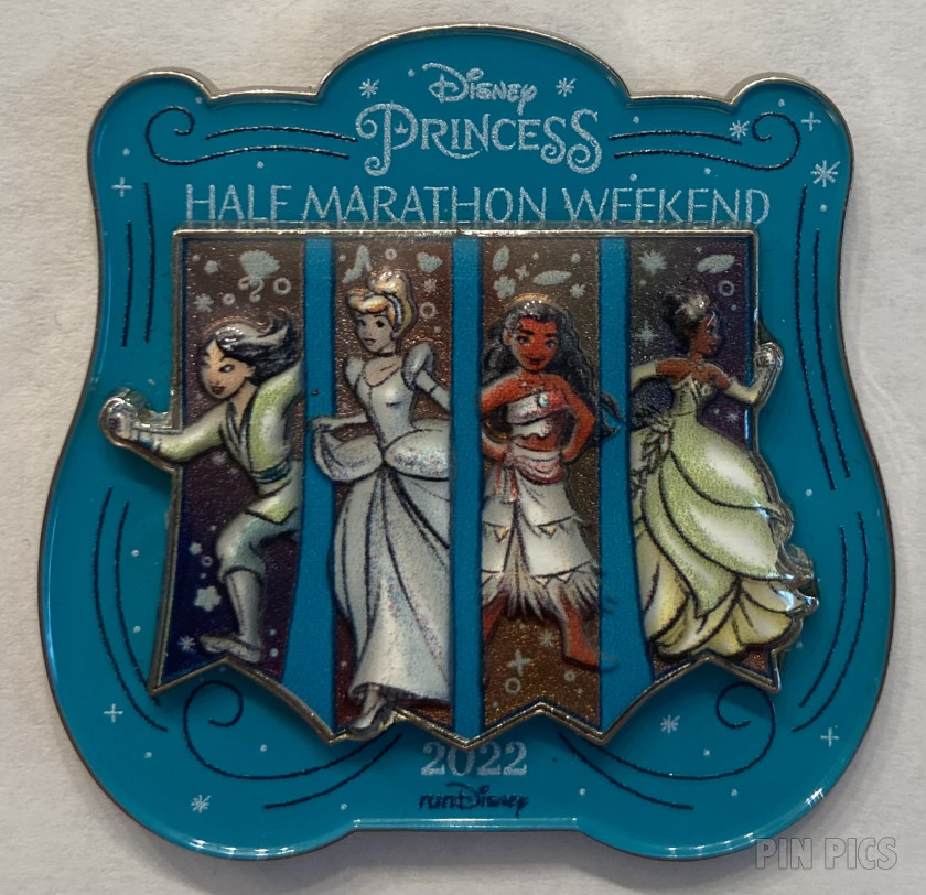WDW - Tiana, Moana, Cinderella, Mulan - Princess Half Marathon Weekend 2022 - runDisney