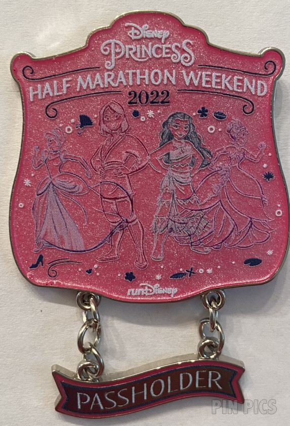 WDW - Cinderella, Mulan, Moana, and Tiana - Princess Half Marathon Weekend - Passholder - runDisney
