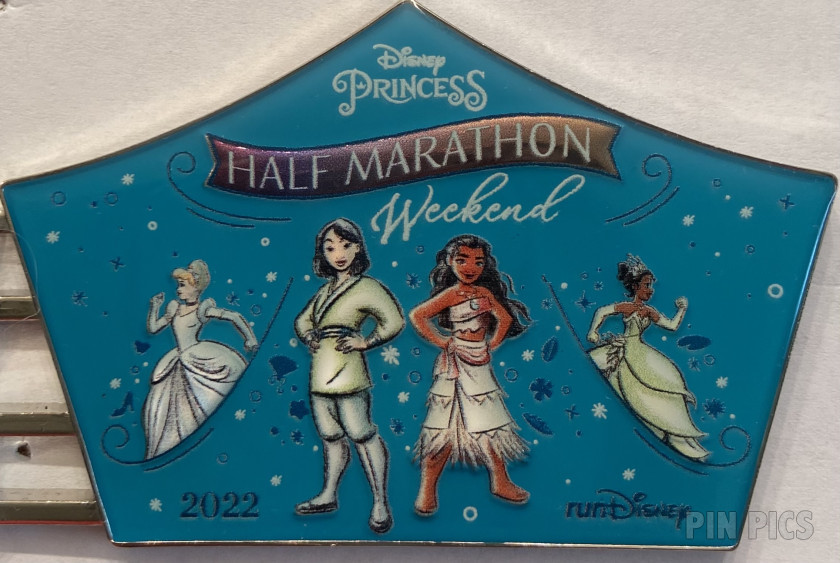 164289 - WDW - Cinderella, Mulan, Moana, Tiana - This Princess Runs - Half Marathon Weekend - runDisney - Hinged