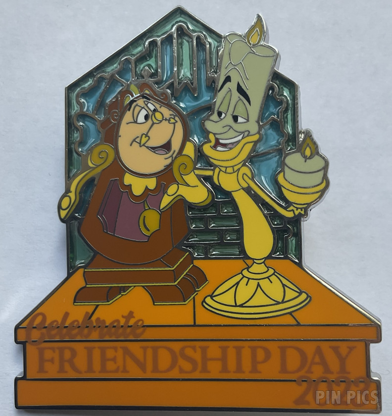 WDW - Cogsworth and Lumiere - Celebrate Friendship Day 2023 - Beauty and the Beast