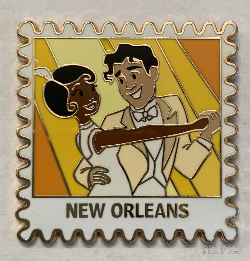 WDW - Tiana and Naveen - New Orleans Stamp - Wish You Were Here - One Family