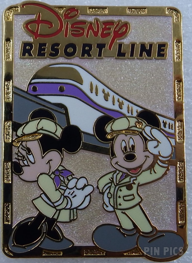 TDR - Mickey & Minnie Mouse - Monorail - Resort Line - TDL
