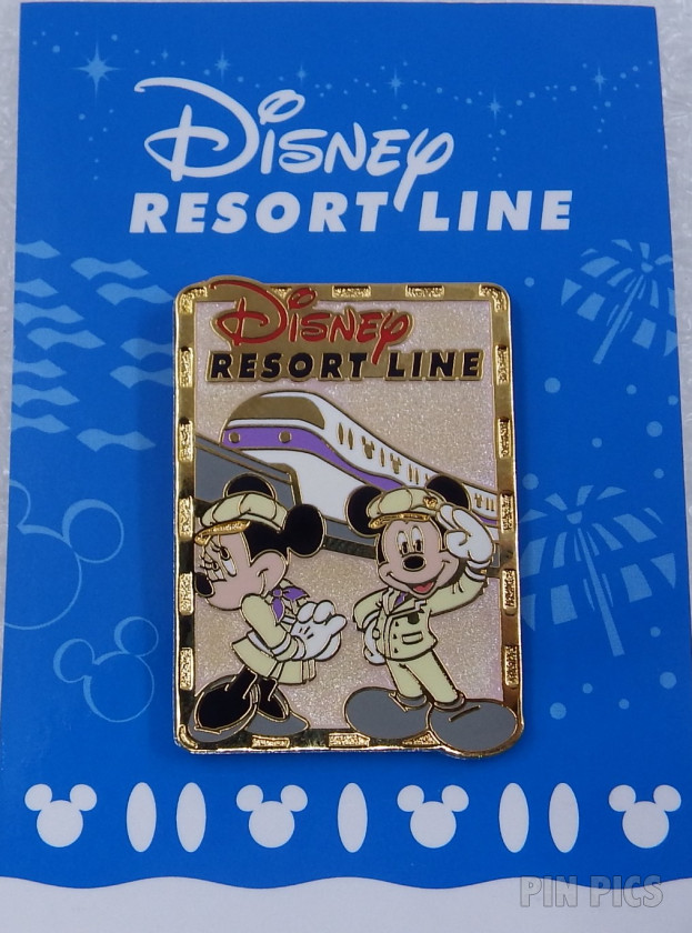 83995 - TDR - Mickey & Minnie Mouse - Monorail - Resort Line - TDL