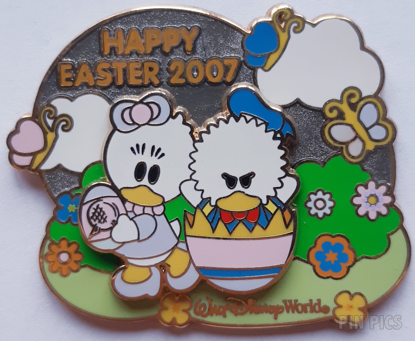 WDW - Donald and Daisy - AP - Easter Egg Hunt Collection 2007 - Cute Characters