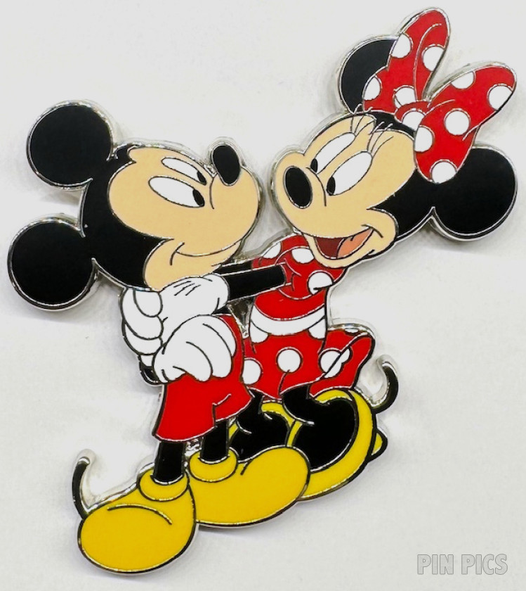 Mickey and Minnie - Hugging