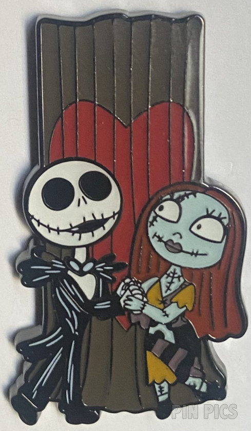 Loungefly - Jack and Sally - Valentine's Day - Holiday Door - Nightmare Before Christmas - Mystery