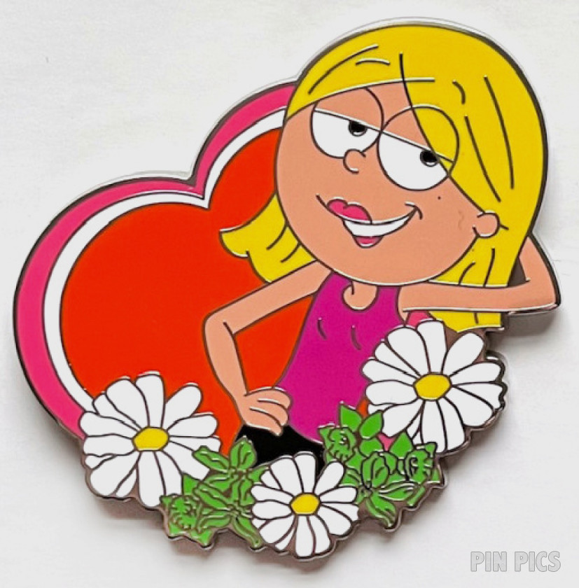 Lizzie McGuire - Red Heart and White Flowers