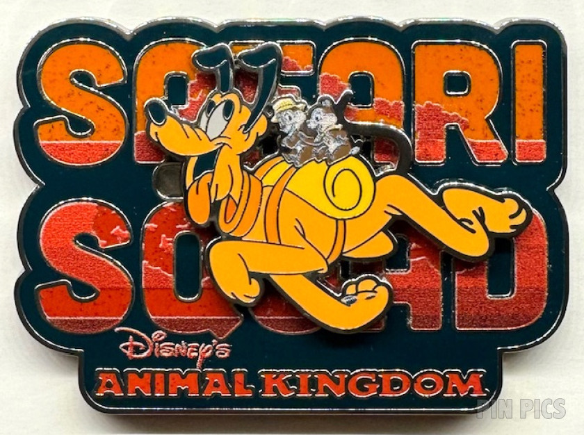 WDW - Pluto, Chip n Dale - Safari Squad - Animal Kingdom