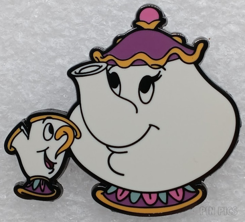 Loungefly - Mrs Potts the teapot, Chip the cup - Beauty and the Beast