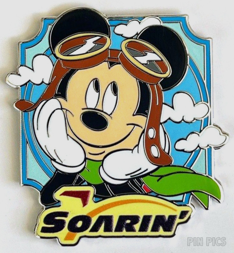 WDW - Mickey Wearing Flight Goggles - Soarin' Ride