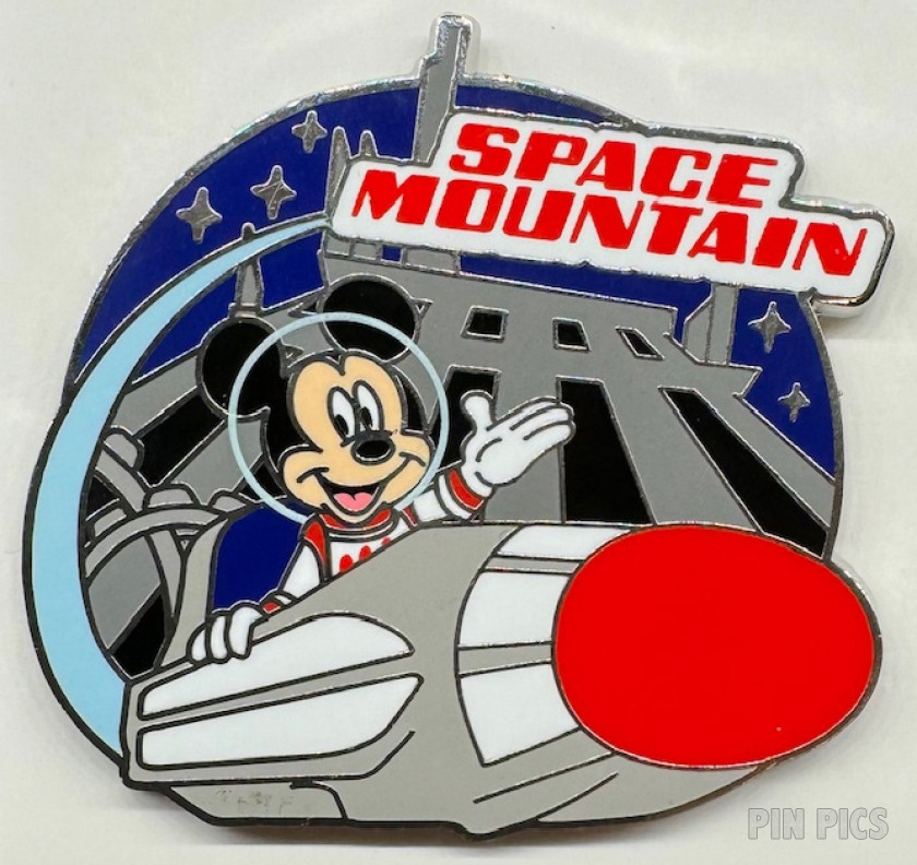 WDW - Mickey - Space Mountain Ride - Rocket