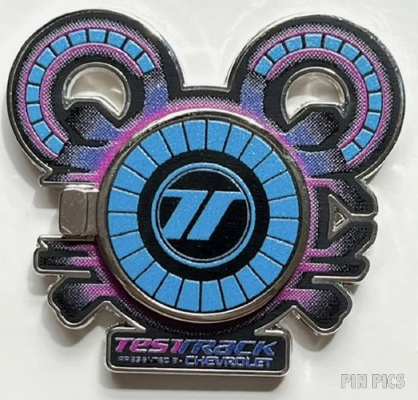 WDW - Mickey - Test Track - EPCOT Ride - Icon - Hinged
