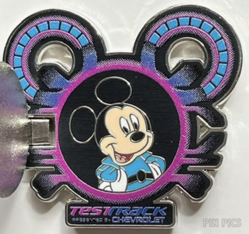 164441 - WDW - Mickey - Test Track - EPCOT Ride - Icon - Hinged