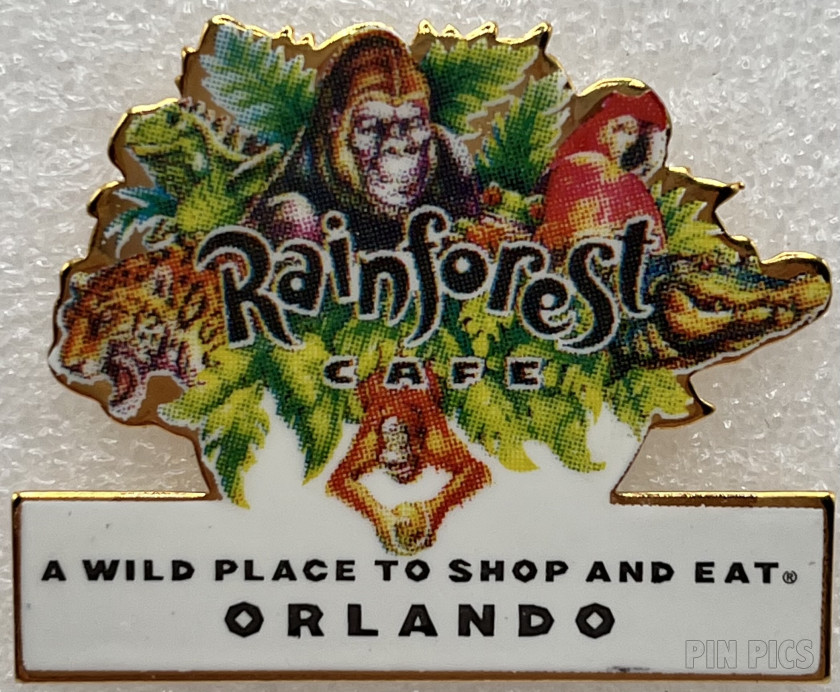 Rainforest Cafe Orlando Gorilla Logo