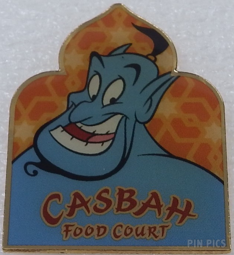 TDR - Genie - Orange - Casbah Food Court - Aladdin - GWP - TDS