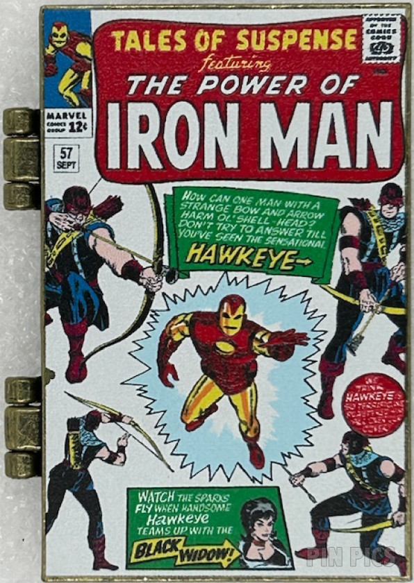 Hawkeye - The Power of Iron Man - Marvel - First Appearance - Heroes - Hinged Comic Book