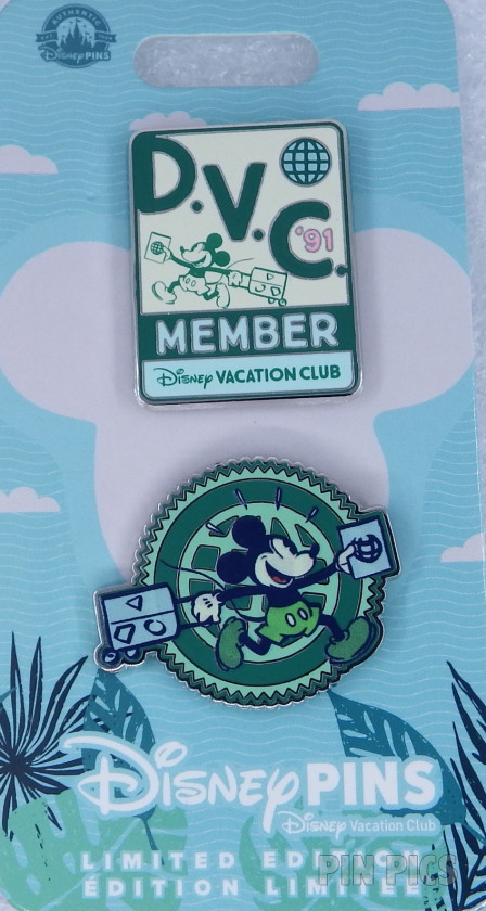 163805 - DVC - Member Badge and Mickey - Disney Vacation Club Set