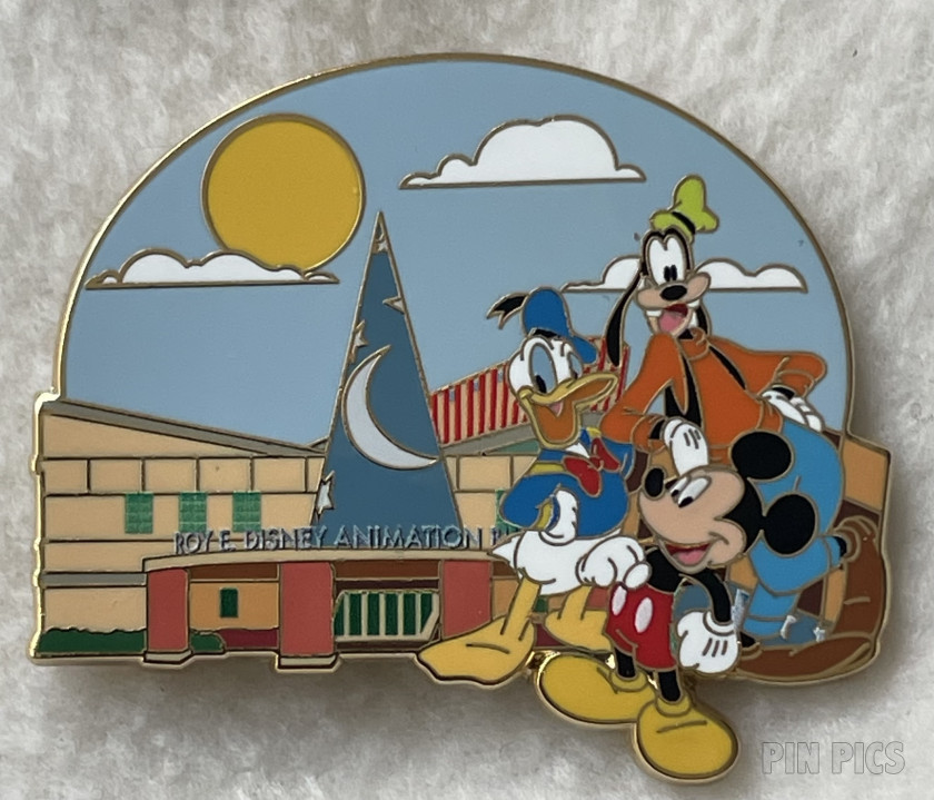 DEC - Mickey, Donald, Goofy - Animation Building - Studio Lot Mystery