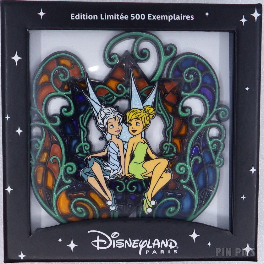 163246 - DLP - Tinker Bell and - Periwinkle - Awakening the Light - Stained Glass - Jumbo - Secret of the Wings