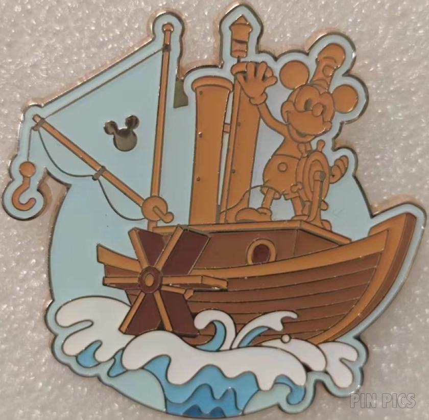 SDR - Mickey - Steamboat Willie - Park Icons - Hidden Mickey