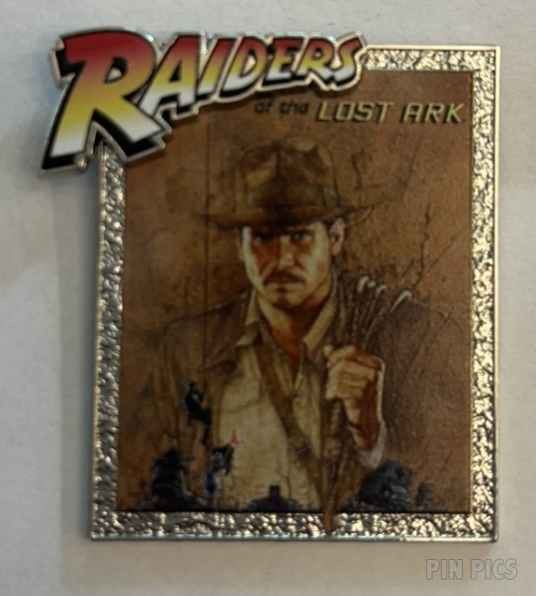 Indiana Jones Raiders of the Lost Ark Movie Poster with 3D title