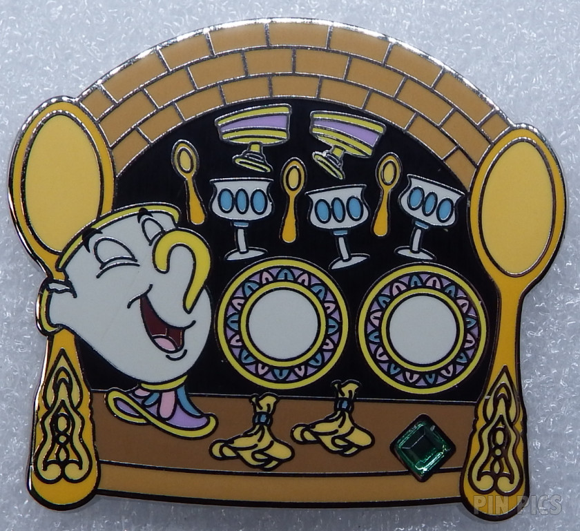 WDW - Chip and Dishes - Beauty and the Beast - 20 Years of Trading Event - Artist Memories Mystery