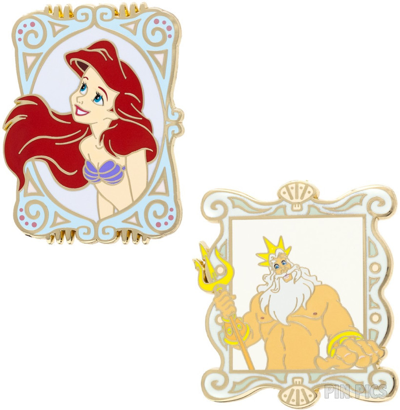 PALM - Ariel, King Triton - Little Mermaid - Frame
