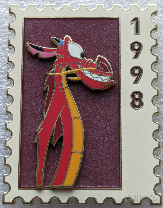 DEC - Mushu - Commemorative Stamp 1998 - Mulan