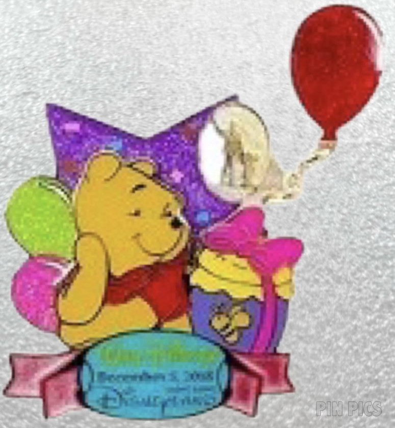 HKDL - Winnie the Pooh - Walt Disney's Birthday 2018 - Balloons