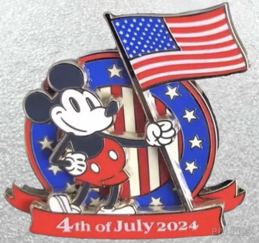 Mickey Mouse - 4th of July 2024 - Flag