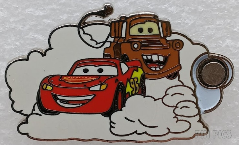 Lightning McQueen and Tow Mater - Cars - Where Dreams Come True - Magnet - Mystery