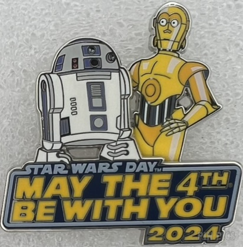 R2D2 and C3PO - Star Wars Day 2024 - May the 4th Be with You