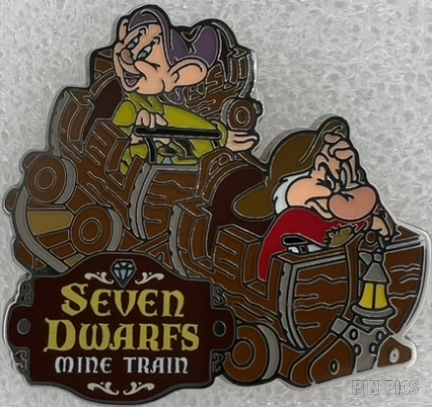 WDW - Grumpy and Dopey - Seven Dwarfs Mine Train Ride
