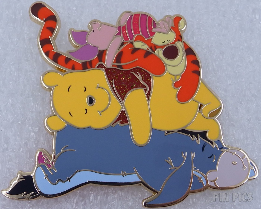 PALM - Tigger, Pooh, Piglet, Eeyore - Sleeping - Dreamtime - Winnie the Pooh
