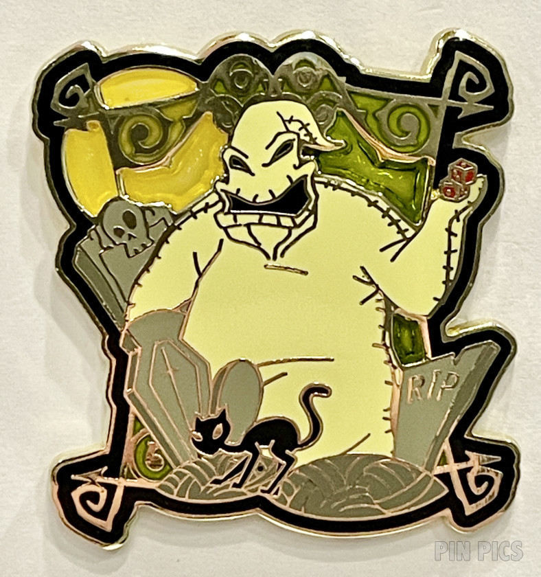 Oogie Boogie - Gold Frame - Stained Glass - The Nightmare Before Christmas - Box Lunch