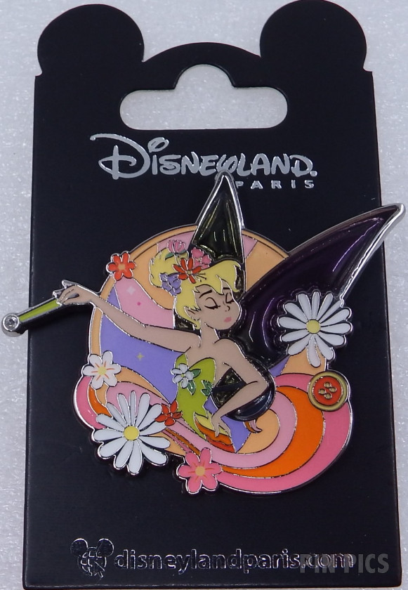 164713 - DLP - Tinker Bell - Holding a Jeweled Wand - Iridescent Wings - Peter Pan