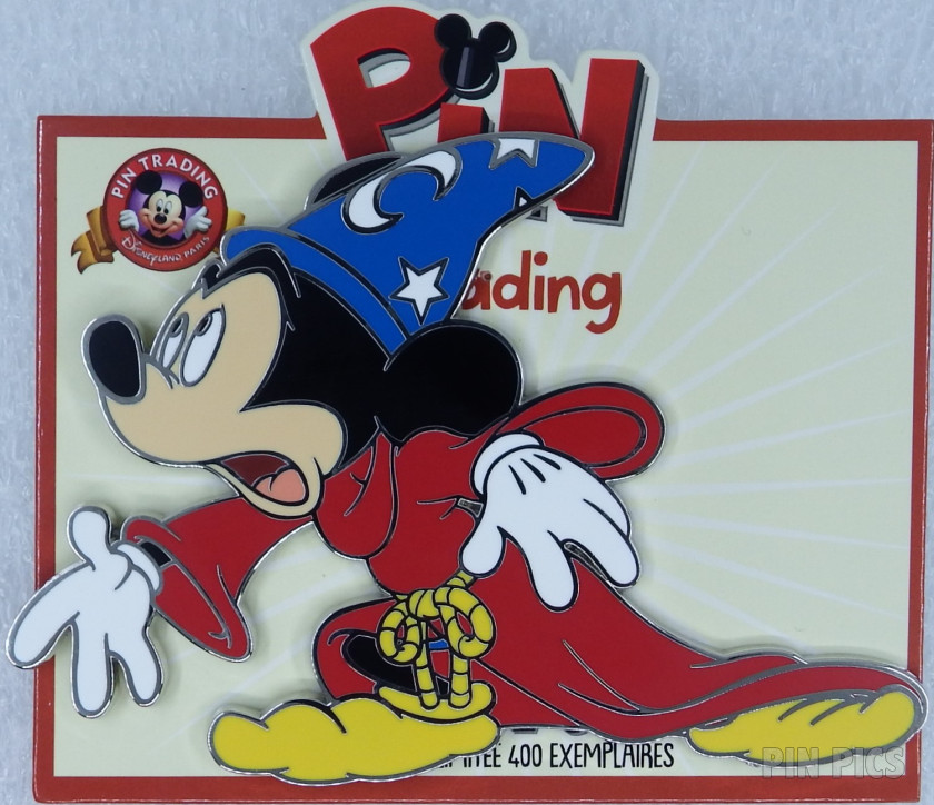 164725 - DLP - Sorcerer Mickey - Pin Trading Time 2024 - Fantasia