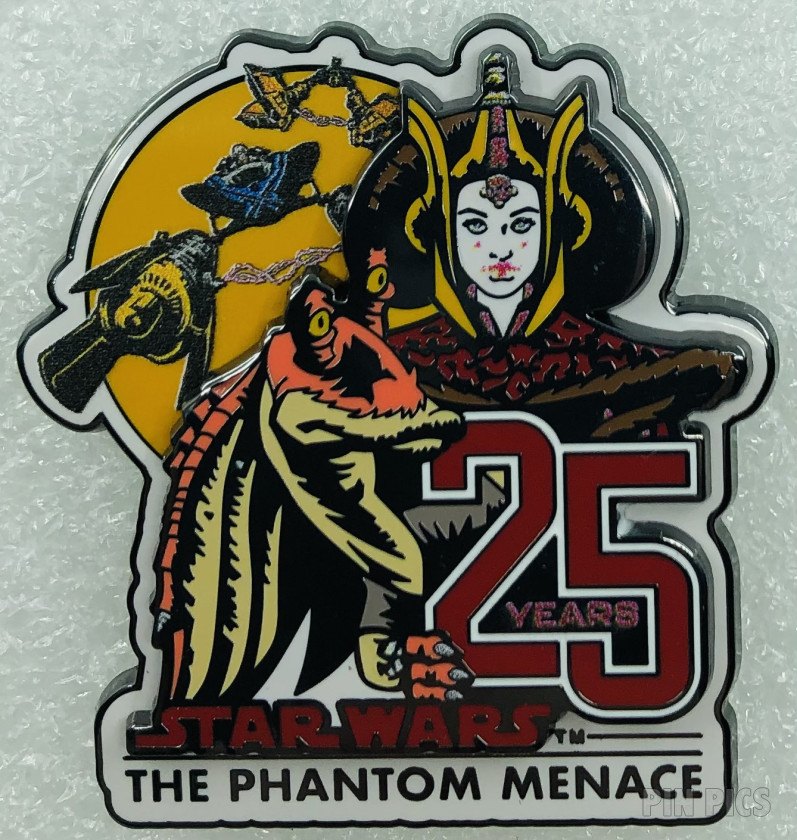 Jar Jar Binks and Padme Amidala - Star Wars - Phantom Menace - 25th Anniversary