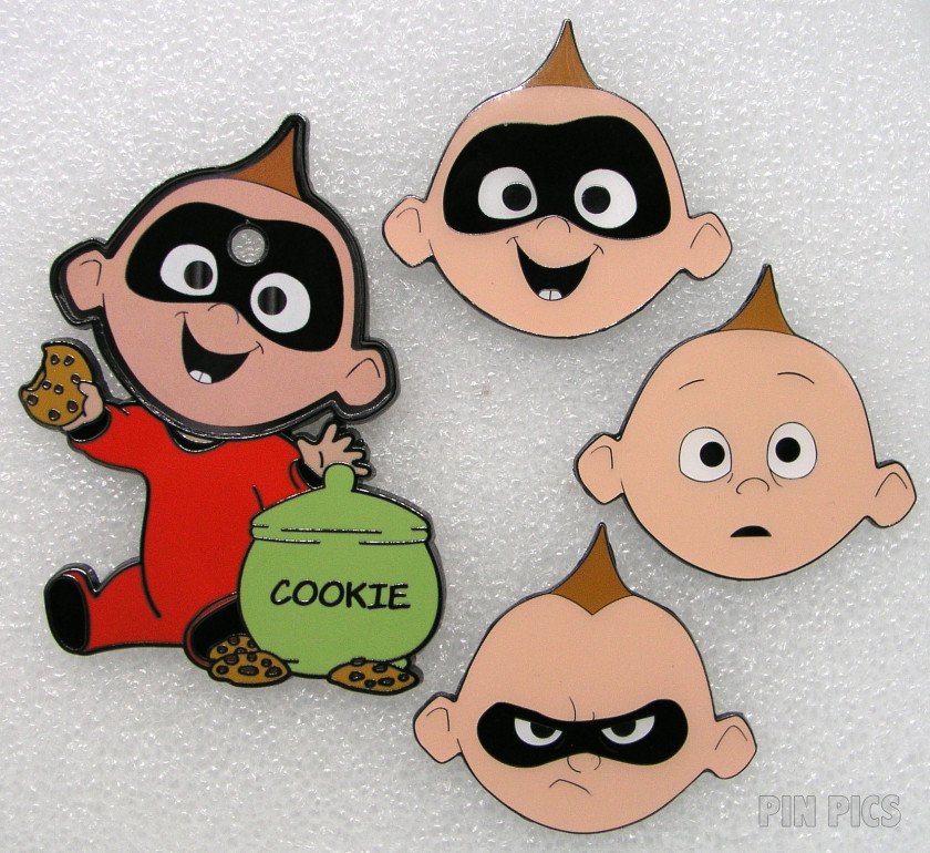 Loungefly - Jack-Jack Mixed Emotions Set - Cookie - Jumbo - Pixar Incredibles