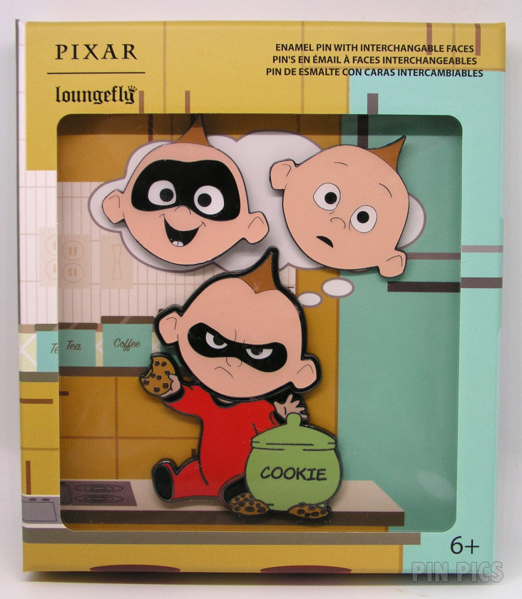 153775 - Loungefly - Jack-Jack Mixed Emotions Set - Cookie - Jumbo - Pixar Incredibles