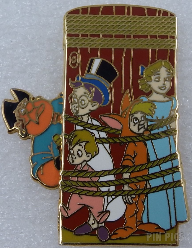 DCL - Rescue Captain Mickey Pin Event - Peter Pan Pins #3 - All Tied Up