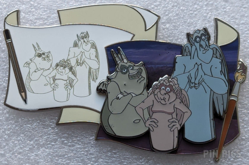 WDI - Laverne, Victor and Hugo - Gargoyles - Off the Page - Series 4 - Hunchback of Notre Dame