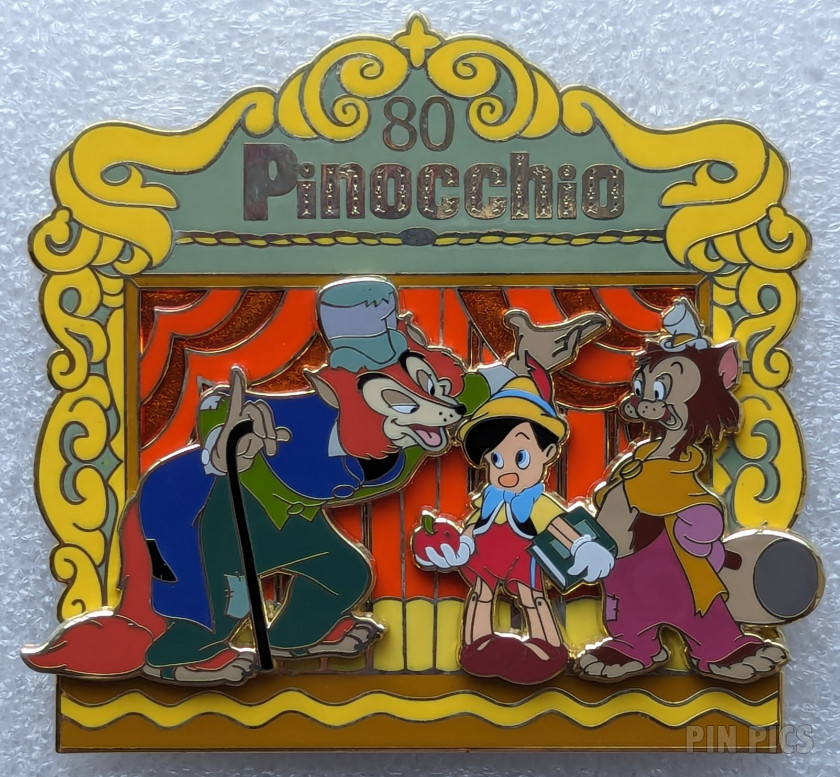 DEC - Pinocchio and Honest John and Gideon - Pinocchio 80th Anniversary