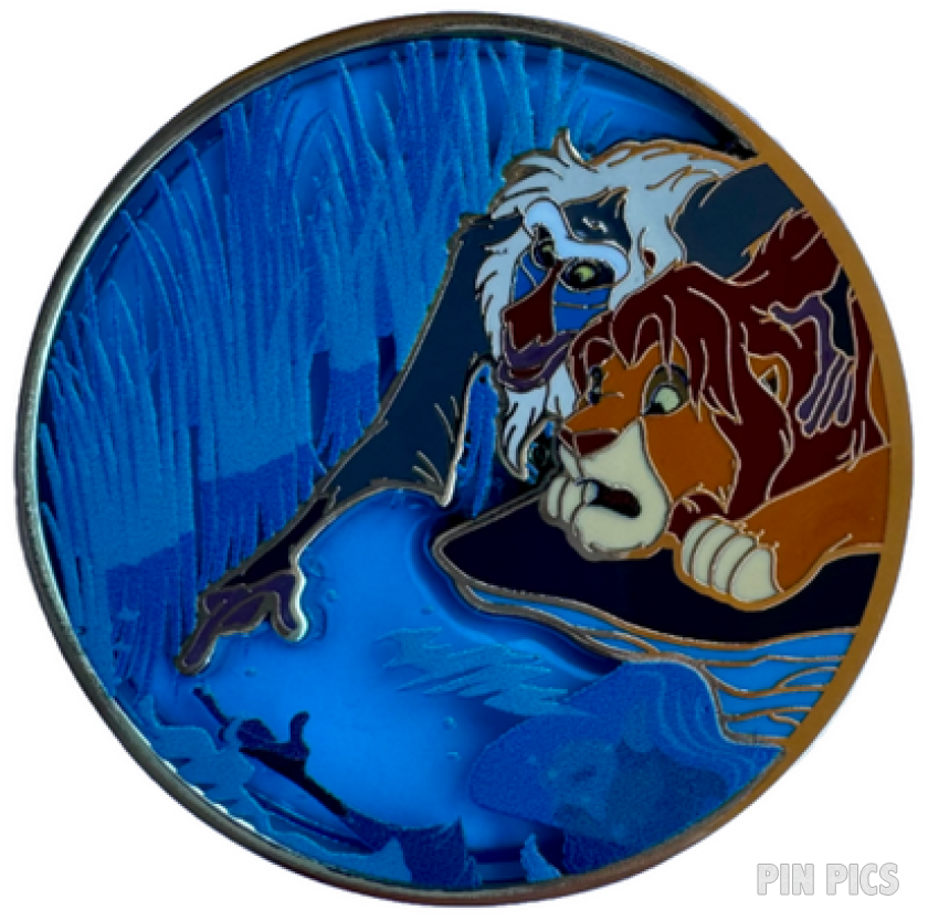 DPB - Rafiki and Simba - Reflection - 30th Anniversary - Lion King - Stained Glass