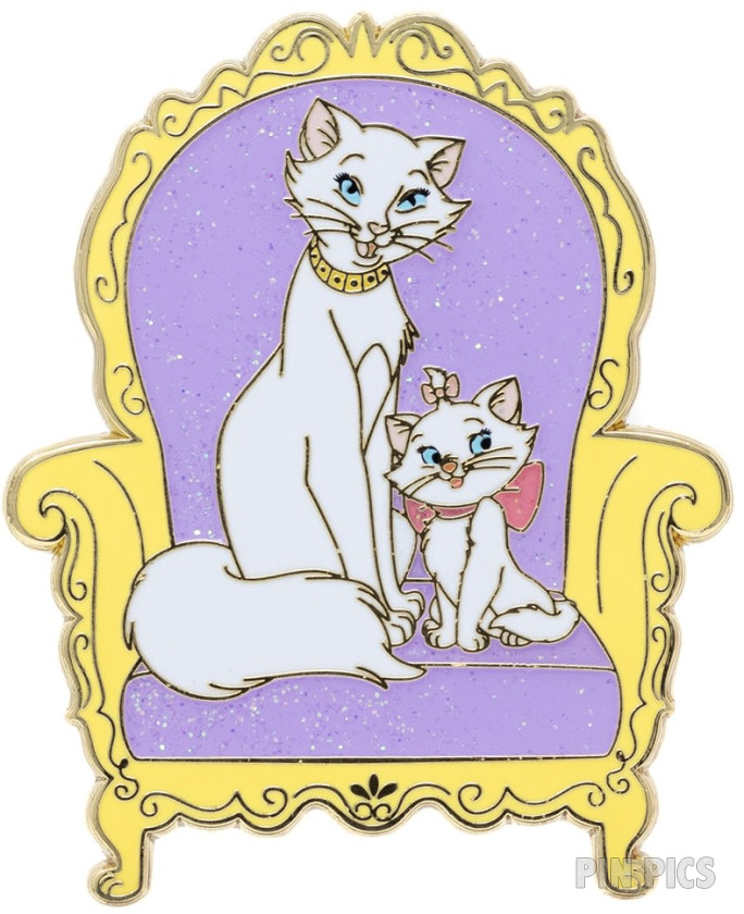 PALM - Duchess and Marie - Sitting on Chair - Core Line - Aristocats