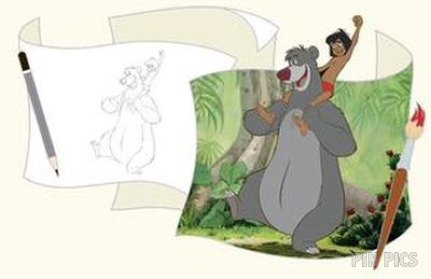 WDI - Baloo and Mowgli - Off the Page - Series 5 - Jungle Book